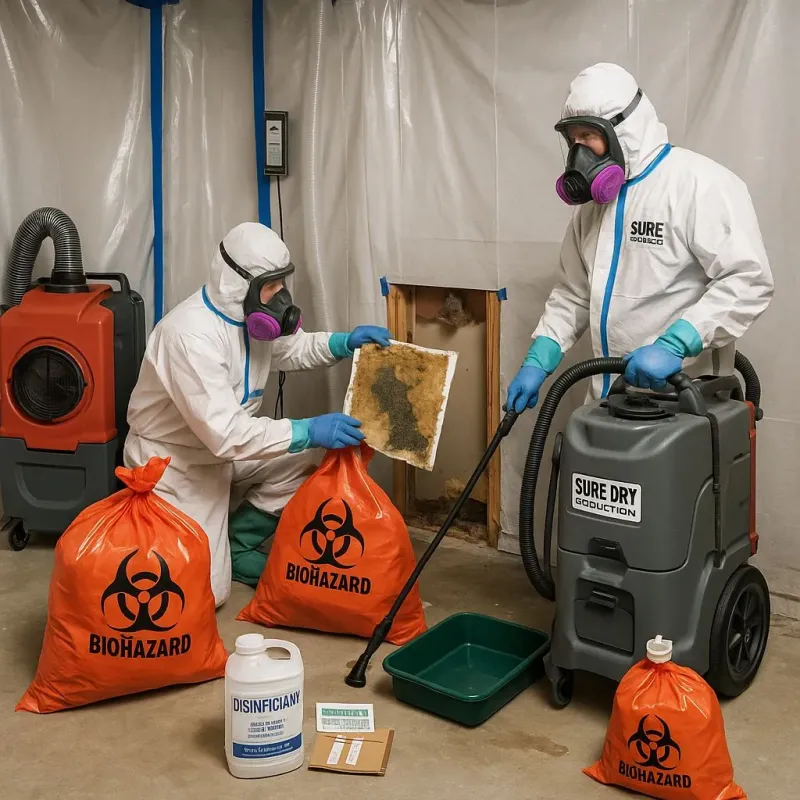 Contaminated Water Handling Protocols process in Delano, CA
